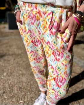 Pantalon KATE multicolore 2